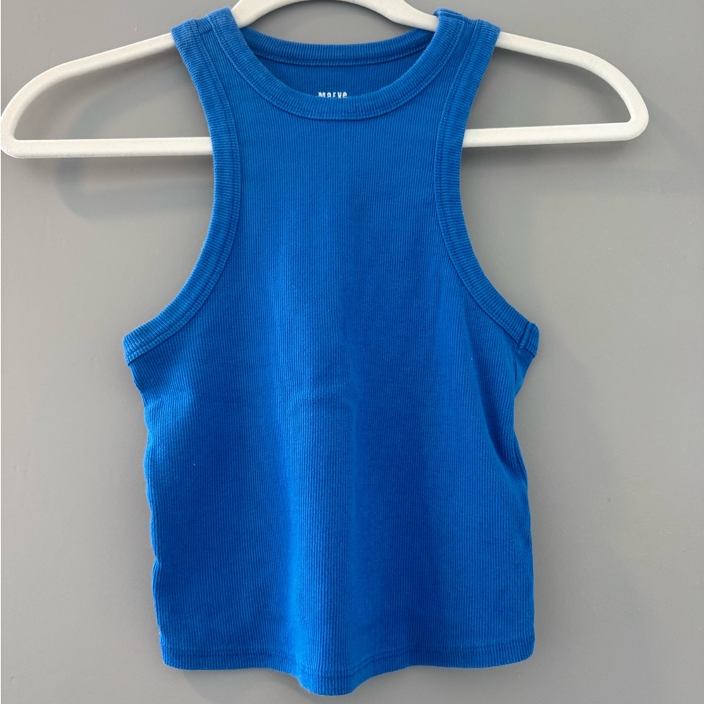 Anthropologie Maeve Cobalt Blue Tank Top